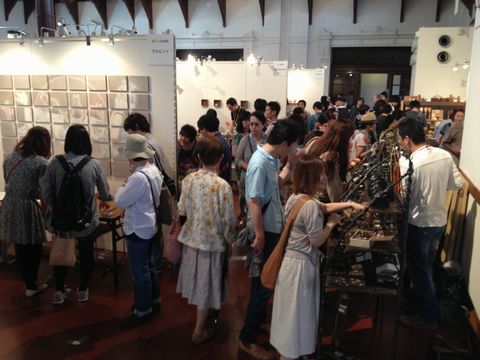 京都アートフリーマーケット京都文化博物館内