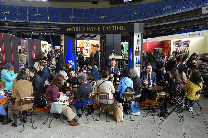 テーブルウェアフェスティバル グラステイスティングコーナー