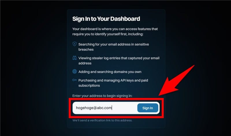 Have I Been Pwned Sign In to Your Dashboard